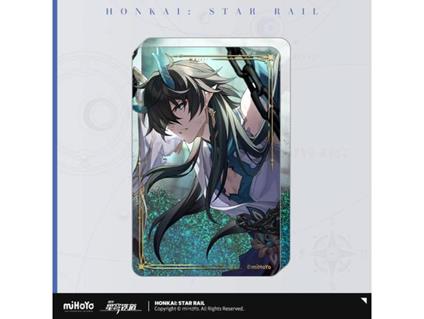 Honkai: Star Rail Light Cone Stampa In Acrilico Ornament Con Glitter: Brighter Than The Sun 9 Cm Mihoyo