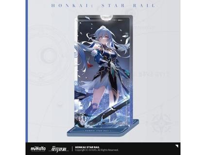 Honkai: Star Rail Light Cone Stampa In Acrilico Ornament Con Glitter: Jingliu I Shall Be My Own Sowrd 15 Cm Mihoyo