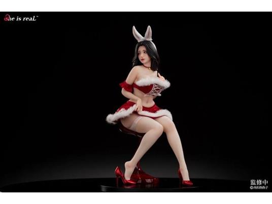 Original Character Pvc Statua 1/5 She Is Real Rou Kou Re Re Zi 33 Cm Bearpanda