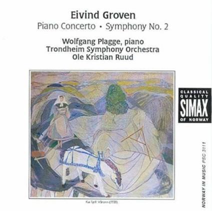 Piano Concerto - Symphony No.2 - CD Audio di Eivind Groven