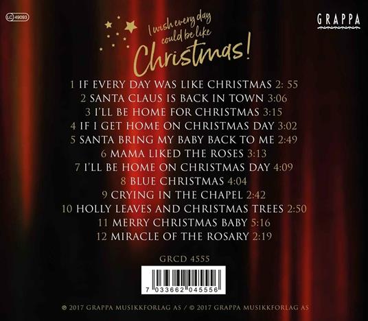 I Wish Every Day Could Be Like Christmas! - CD Audio di Vidar Busk,Paal Flaata,Stephen Ackles - 2
