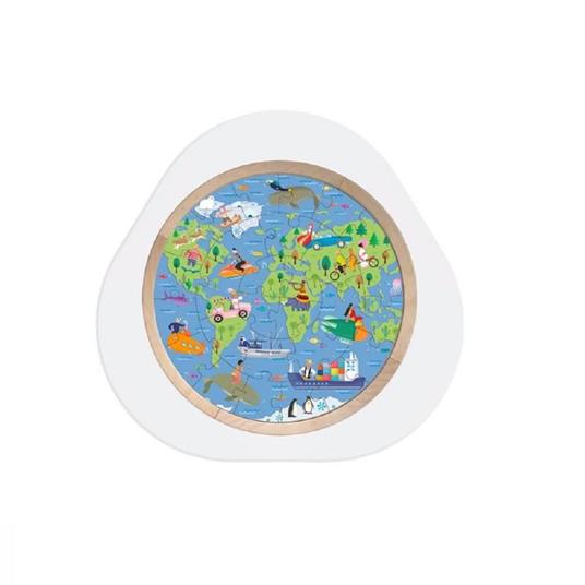 Mutable Puzzle Colorato E Rotondo Per Bambini Around The World Stokke