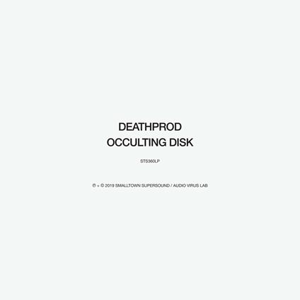 Occulting Disk - Vinile LP di Deathprod