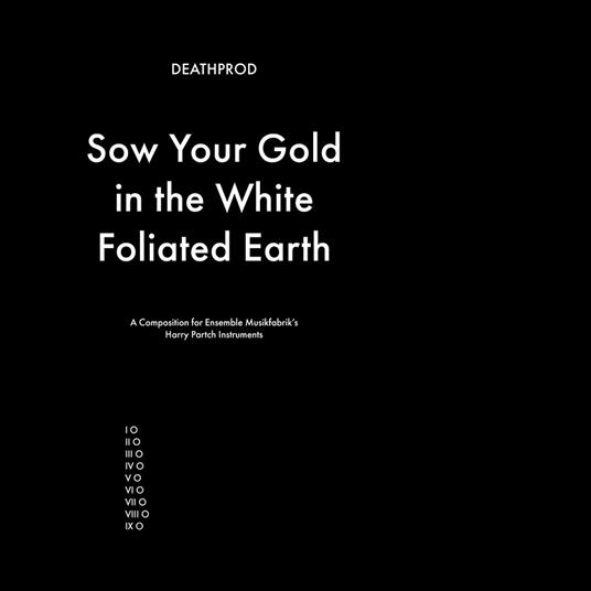 Sow Your Gold In The White Foliated Eart - Vinile LP di Deathprod