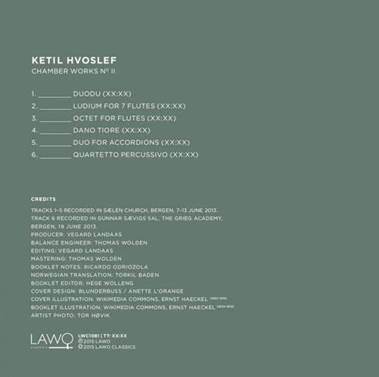 Chamber Music vol.2 - CD Audio di Ketil Hvoslev - 2