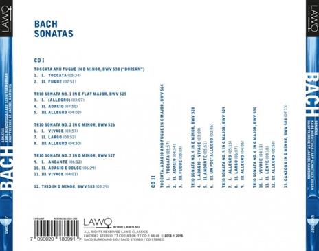 Sonate - SuperAudio CD di Johann Sebastian Bach - 2