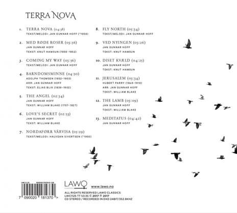 Terra Nova (Digipack) - CD Audio di Jan Gunnar Hoff,Marianne Beate Kielland - 3