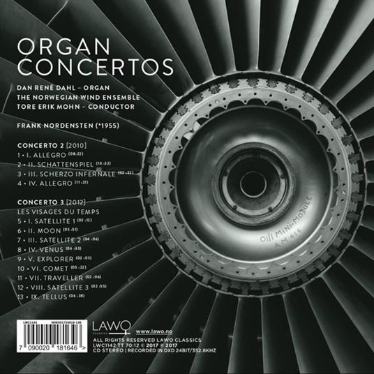 Organ Concertos - CD Audio di Frank Nordensten - 2