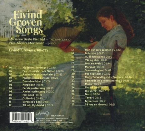 Eivind Groven Songs - CD Audio di Eivind Groven,Marianne Beate Kielland - 2