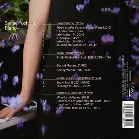 My Microtonal Piano - CD Audio di Sanae Yoshida - 2