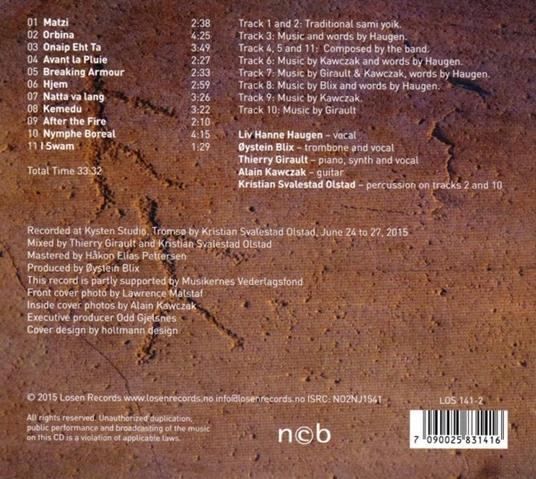 Kemedu - CD Audio di LIV - 2