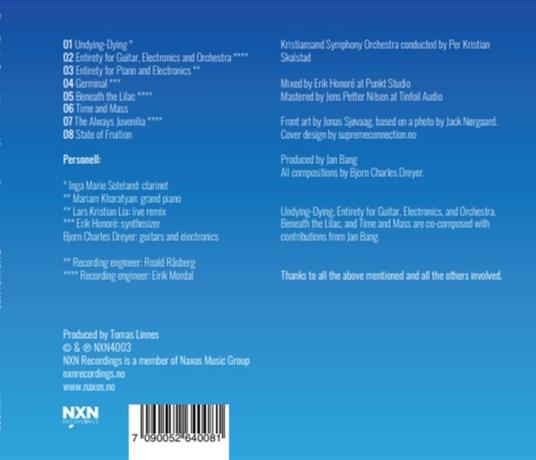 Time And Mass - CD Audio di Kristiansand Symphony Orchestra - 2