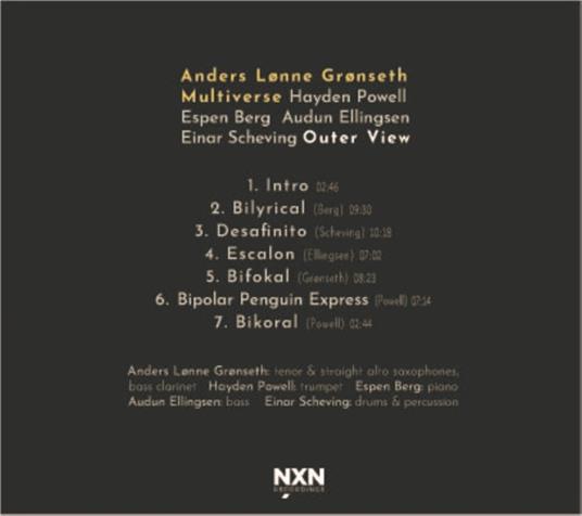 Outer View - CD Audio di Anders Lonne & Multiverse Gronseth - 2