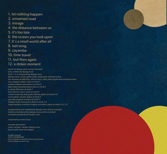 Distance - CD Audio di Django & Tov Ramstad Novo - 2