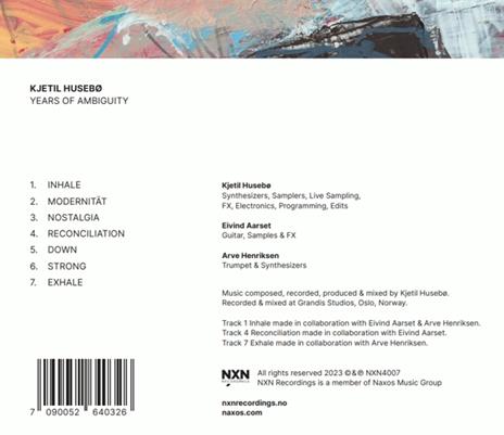 Years Of Ambiguity - CD Audio di Kjetil Husebo - 2