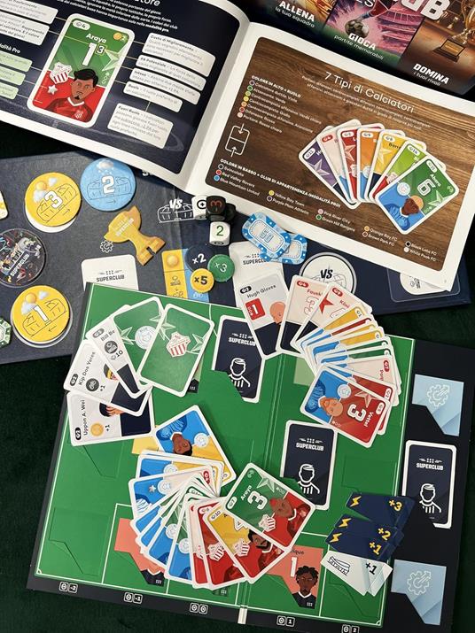 Superclub Rivals. Gioco da tavolo - 3