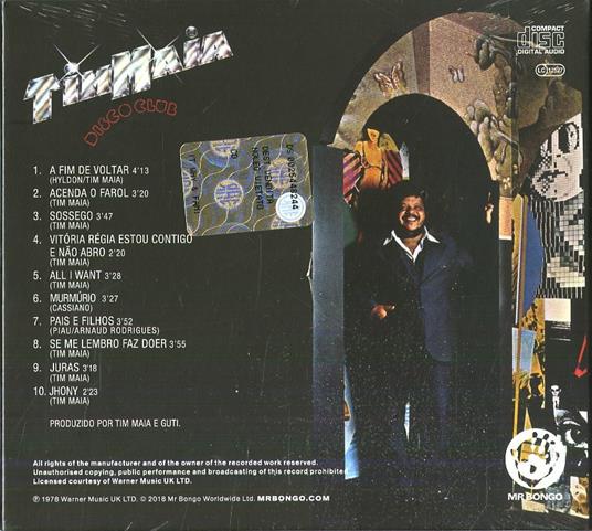 Disco Club - CD Audio di Tim Maia - 2