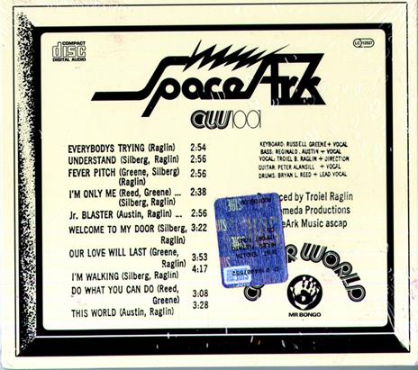 Spaceark - CD Audio di Spaceark - 2