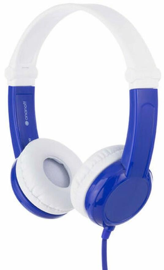 BUDDYPHONES Cuffia Connect Pieg.Mic Blu