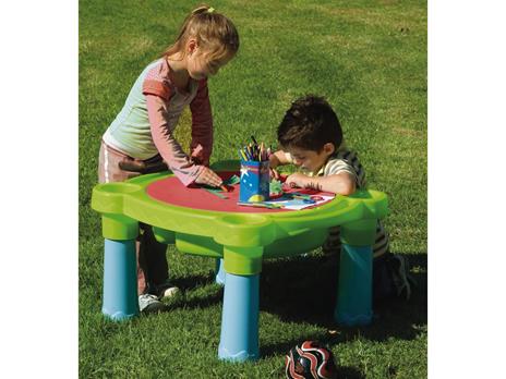 Tavolo da gioco di sabbia e acqua "Plouf Plouf Plouf" - 0,73 x 0,66 x 0,44 m - 2