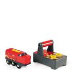 BRIO WORLD - Locomotiva Telecomandata con Luci e Suoni, Veicoli per Pista Trenino BRIO, Età 3+ Anni