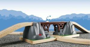 BRIO WORLD - Ponte Pericolante, Accessorio per Pista Trenino BRIO, Set da 3 Pezzi, Età 3+ Anni - 3
