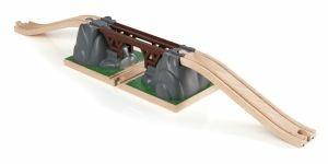 BRIO WORLD - Ponte Pericolante, Accessorio per Pista Trenino BRIO, Set da 3 Pezzi, Età 3+ Anni - 5