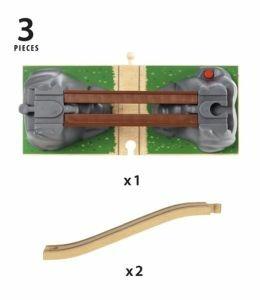 BRIO WORLD - Ponte Pericolante, Accessorio per Pista Trenino BRIO, Set da 3 Pezzi, Età 3+ Anni - 7