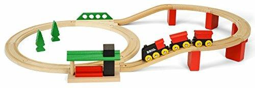 BRIO - Set Ferrovia Deluxe, Pista Trenino con Accessori, 25 Pezzi, Età 24+ Mesi - 3