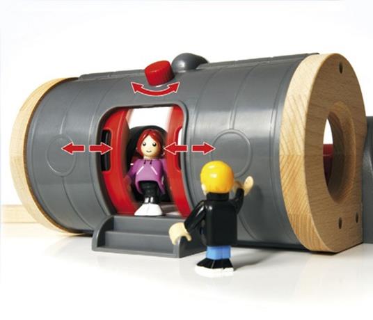 BRIO WORLD - Set Ferrovia Metropolitana, Pista Trenino con Accessori, 20 pezzi, Età 3+ Anni - 6
