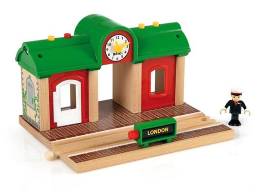 BRIO WORLD - Stazione dei Treni Parlante, Accessorio per Pista Trenino BRIO, Età 3+ Anni - 4