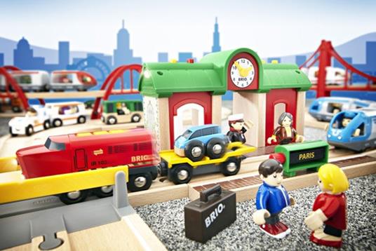 BRIO WORLD - Stazione dei Treni Parlante, Accessorio per Pista Trenino BRIO, Età 3+ Anni - 5