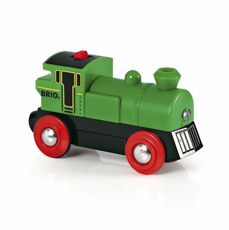 BRIO WORLD - Locomotiva Bidirezionale a Batterie, Veicoli per Pista Trenino BRIO, Età 3+ Anni - 9