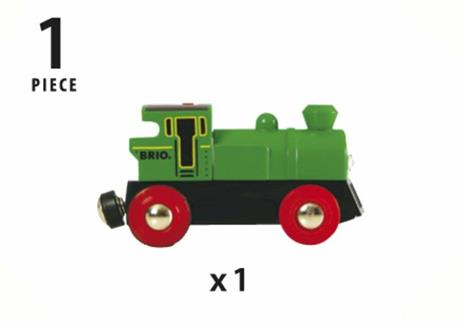 BRIO WORLD - Locomotiva Bidirezionale a Batterie, Veicoli per Pista Trenino BRIO, Età 3+ Anni - 11