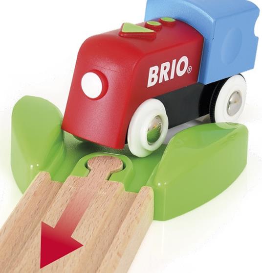 BRIO - Set La Mia Prima Ferrovia con Treno a Batterie, Pista Trenino BRIO, 25 Pezzi, Età 18+ Mesi - 10