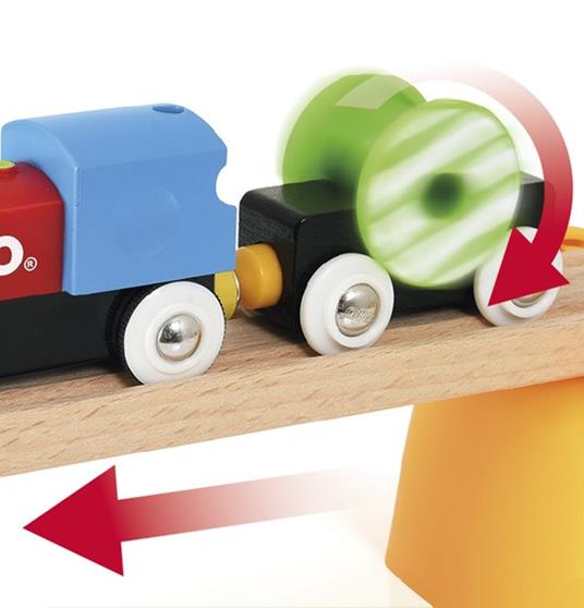 BRIO - Set La Mia Prima Ferrovia con Treno a Batterie, Pista Trenino BRIO, 25 Pezzi, Età 18+ Mesi - 13