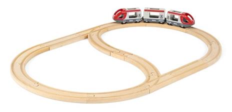 BRIO WORLD - Starter Set Ferrovia, Pista Trenino con Accessori, 26 pezzi, Età 3+ Anni - 9