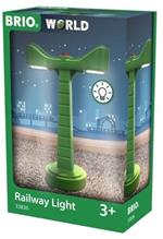 BRIO WORLD - Luci per Binari, Accessorio per Pista Trenino BRIO, Età 3+ Anni