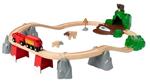 BRIO WORLD - Set Ferrovia Animali Nordici, Pista Trenino con Accessori, 26 pezzi, Età 3+ Anni