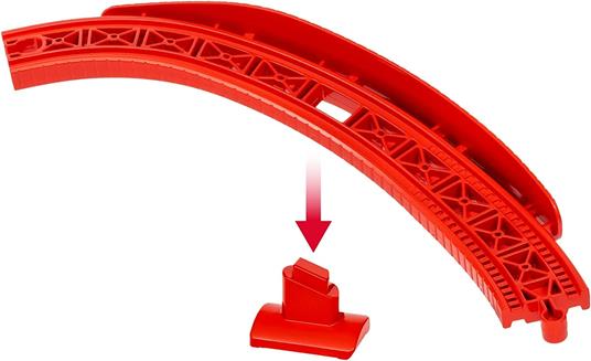 BRIO WORLD - Pacchetto Binari e Rotaie con Curve, Accessori per Pista Trenino BRIO, 16 pezzi, Età 3+ Anni - 5