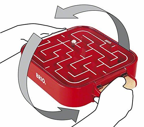 BRIO - Labirinto con Base Flessibile, Gioco da Tavolo in Legno con Biglia, Età 6+ Anni - 2