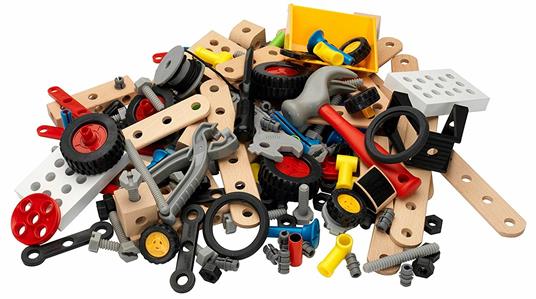 BRIO BUILDER - Set Costruzioni con Attrezzi, Kit per Veicoli da Montare, 211 Pezzi, Età 3+ Anni - 9