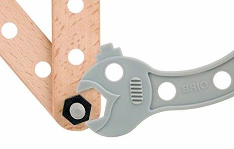 BRIO BUILDER - Set Costruzioni  Creativo con Attrezzi, Kit per Oggetti da Montare, 271 Pezzi, Età 3+ Anni - 6