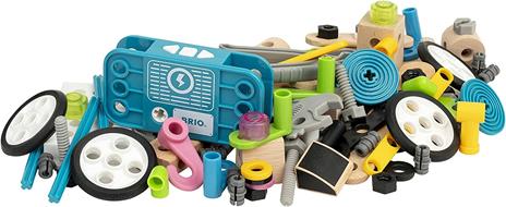 BRIO BUILDER - Set di Costruzioni con Motore, Kit per Veicoli da Montare, 121 Pezzi, Età 3+ Anni - 3