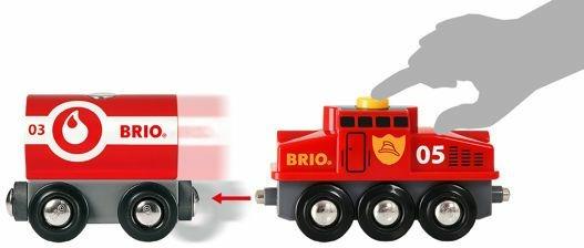 BRIO WORLD - Set Ferrovia Squadra di Soccorso, Pista Trenino con Accessori, 44 pezzi, Età 3+ Anni - 6
