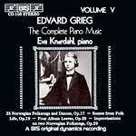 Musica per pianoforte vol.5 - CD Audio di Edvard Grieg