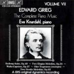 Complete Piano Music V. 7 - CD Audio di Edvard Grieg