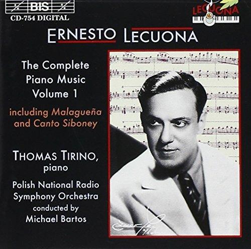 Musica per Pianoforte vol.1 - CD Audio di Ernesto Lecuona