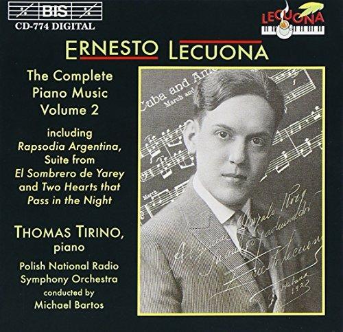 Musica per Pianoforte vol.2 - CD Audio di Ernesto Lecuona