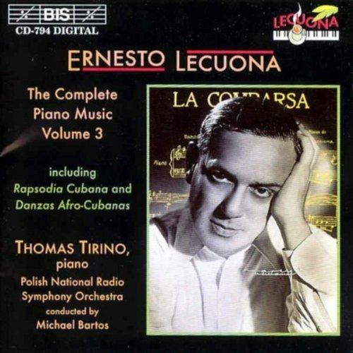 Musica per Pianoforte vol.3 - CD Audio di Ernesto Lecuona